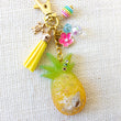 Load image into Gallery viewer, Pineapple Charm Keychains