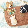 Load image into Gallery viewer, Pineapple "Pina Colada" Charm Keychain