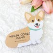 Load image into Gallery viewer, Corgi Die Cut Momo Pad