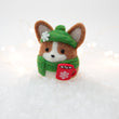 Load image into Gallery viewer, Winter Corgi with Hot Cocoa Snow Globe