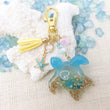 Load image into Gallery viewer, Sea Turtle Liquid Shaker Charm Keychain