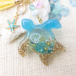 Load image into Gallery viewer, Sea Turtle Liquid Shaker Charm Keychain