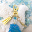 Load image into Gallery viewer, Popsicle Liquid Shaker Charm Keychain [Glows in the Dark