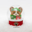 Load image into Gallery viewer, Winter Corgi with Hot Cocoa Snow Globe