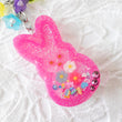 Load image into Gallery viewer, Easter Peep Bunny Liquid Shaker Charm