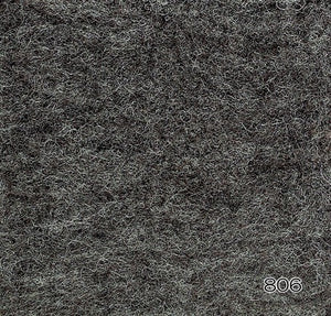 Hamanaka Natural Blend Wool Roving 40g - #806 Dark Grey