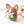 Load image into Gallery viewer, Spring Corgi holding Tulips
