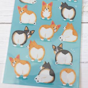 Corgi Butt Stickers