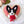 Load image into Gallery viewer, Valentine Black Corgi holding Roses Heart Ornament
