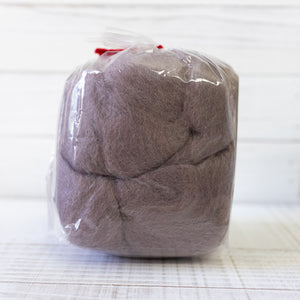 Hamanaka Natural Blend Wool Roving 40g - #816 Mink