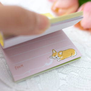 Corgi Sticky Notes