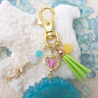 Load image into Gallery viewer, Soot Sprite Liquid Shaker Charm Keychain [Glows in the Dark]
