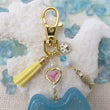 Load image into Gallery viewer, Cat Liquid Shaker Charm Keychain [Glows in the Dark]
