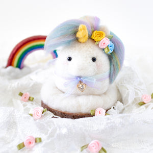 Pastel Rainbow Unicorn Photo Stand