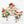 Load image into Gallery viewer, Santa Corgi Christmas Tree Badge Reel with Swarovski Crystal
