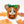 Load image into Gallery viewer, Corgi Jack-o-Lantern Pumpkin Konigiri #2
