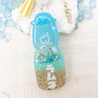 Load image into Gallery viewer, Ramune Soda Liquid Shaker Charm Keychain [Glows in the Dark]
