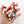 Load image into Gallery viewer, [PREORDER] Santa Corgi Large Candy Cane Brooch/ Magnet/ Badge Reel
