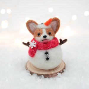 [PREORDER] Snowman Corgi