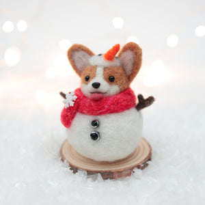 [PREORDER] Snowman Corgi