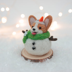 [PREORDER] Snowman Corgi