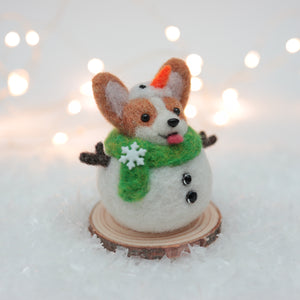 [PREORDER] Snowman Corgi