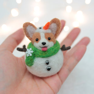 [PREORDER] Snowman Corgi