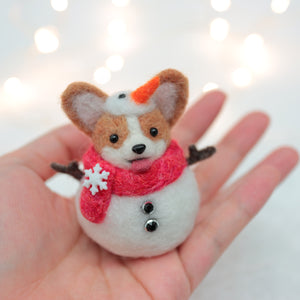 [PREORDER] Snowman Corgi