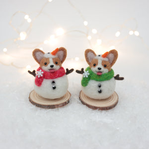 [PREORDER] Snowman Corgi