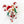 Load image into Gallery viewer, [PREORDER] Santa Corgi Large Candy Cane Brooch/ Magnet/ Badge Reel

