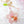 Load image into Gallery viewer, Rose Quartz Corgi Sakura Liquid Shaker Keychain
