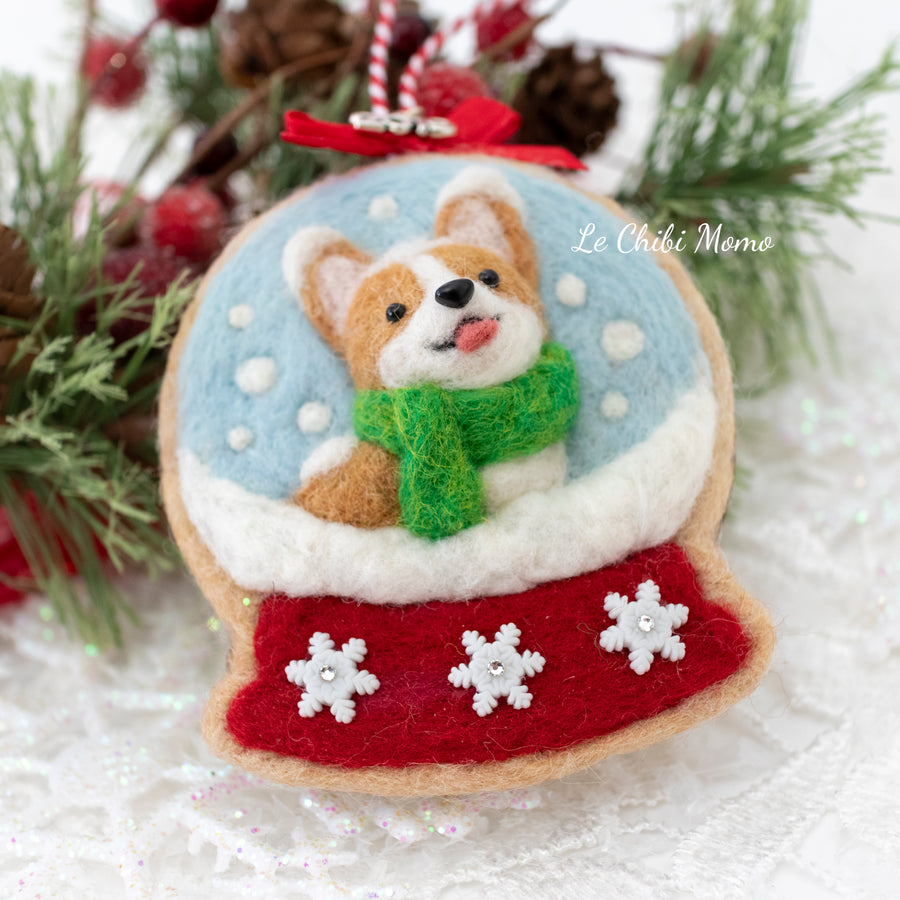 Snow Globe Cookie Ornament