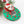 Load image into Gallery viewer, Santa and Rudolph Corgi Wreath Ornament
