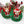 Load image into Gallery viewer, Corgi Santa on Wreath Ornament
