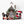 Load image into Gallery viewer, [PREORDER]  Santa Black Corgi with Wreath  Ornament

